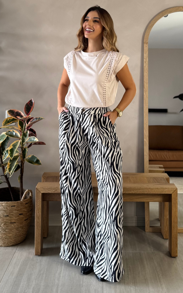 PANTALON RESORTE CEBRA