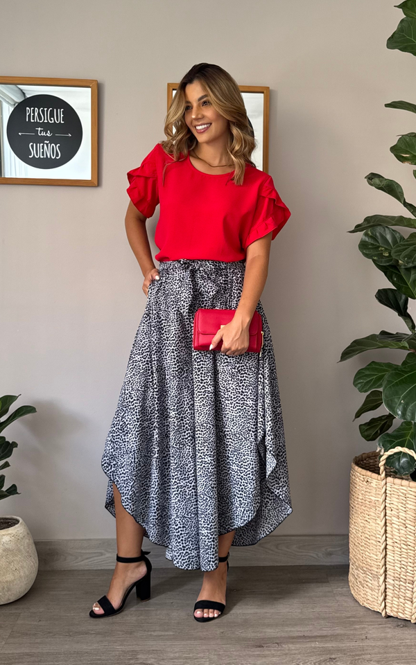 PANTALON MARIPOSA ESTAMPADO